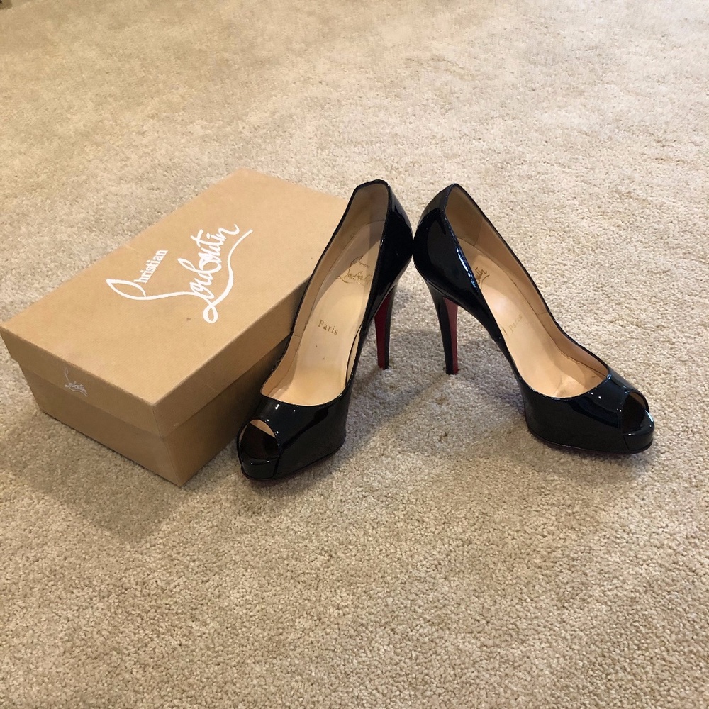 Classic Black Louboutin Pumps